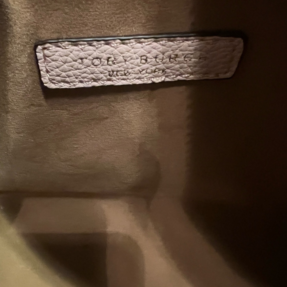 Tory Burch Thea Mini Satchel in Soft Pebbled Pink Leather with Tassels NWT - Picture 16 of 16